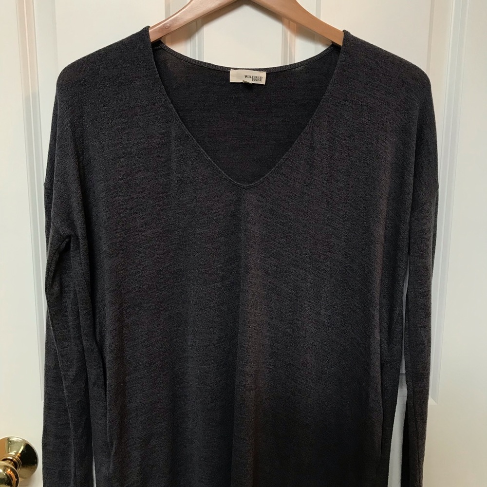 Wilfred Free long sleeve sweater dress